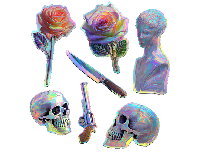 Custom Stickers in Different Types