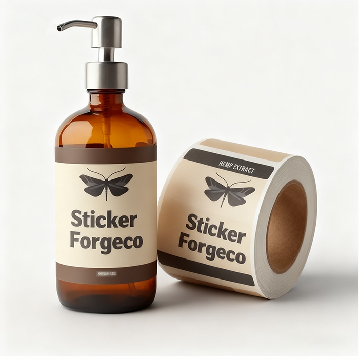 Matte Recycled Paper Labels