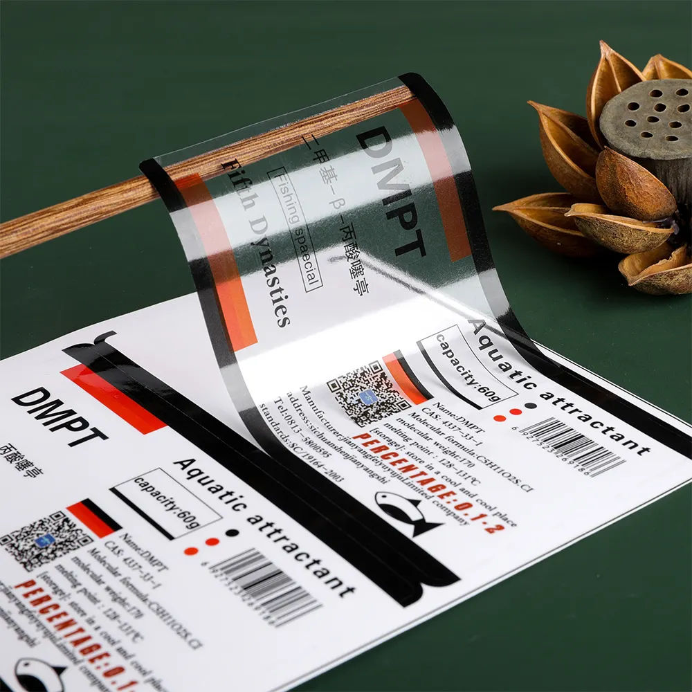 Transparent Clear Sticker