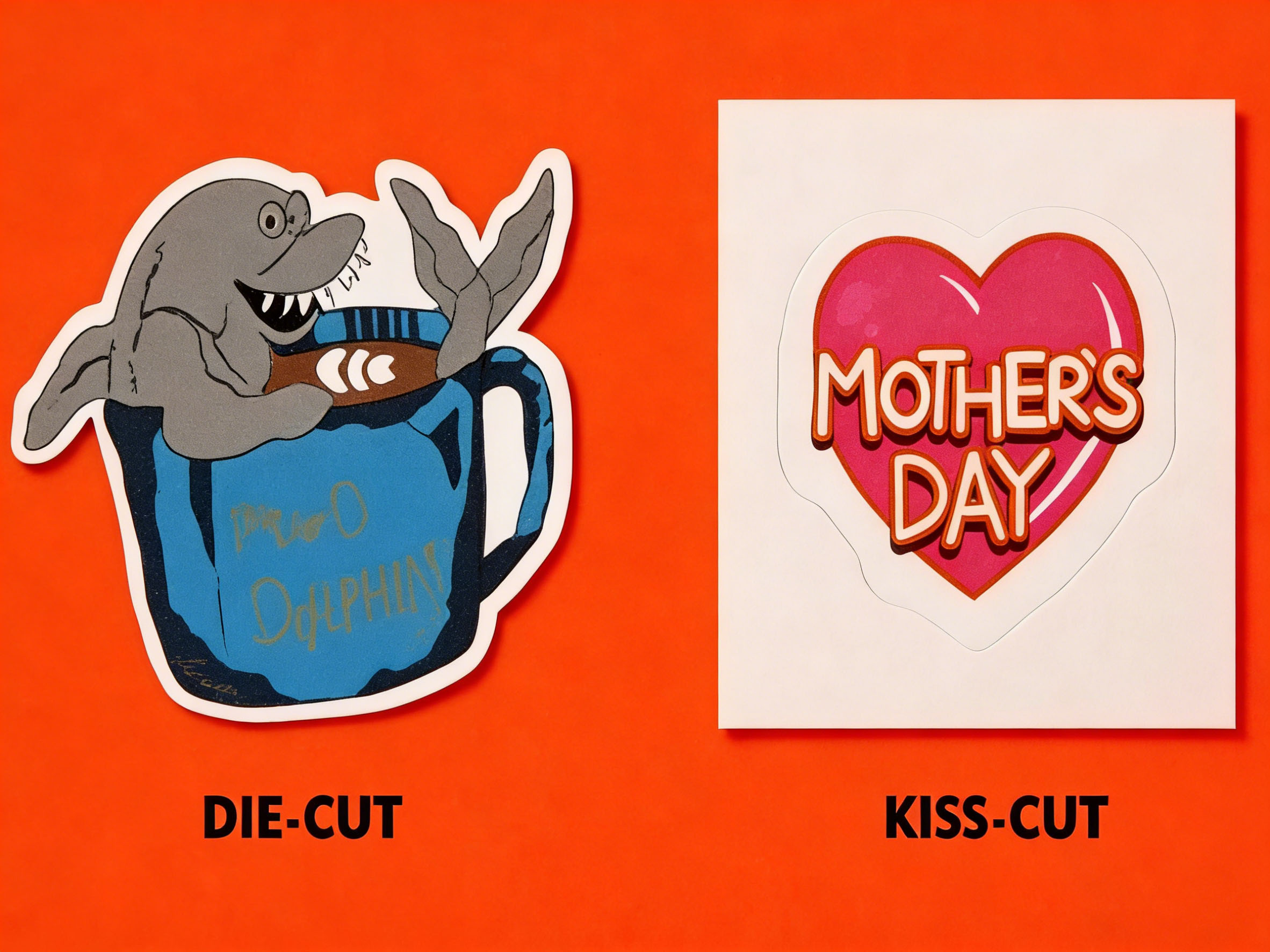 Kiss Cut vs. Die Cut Stickers: What's the Difference?