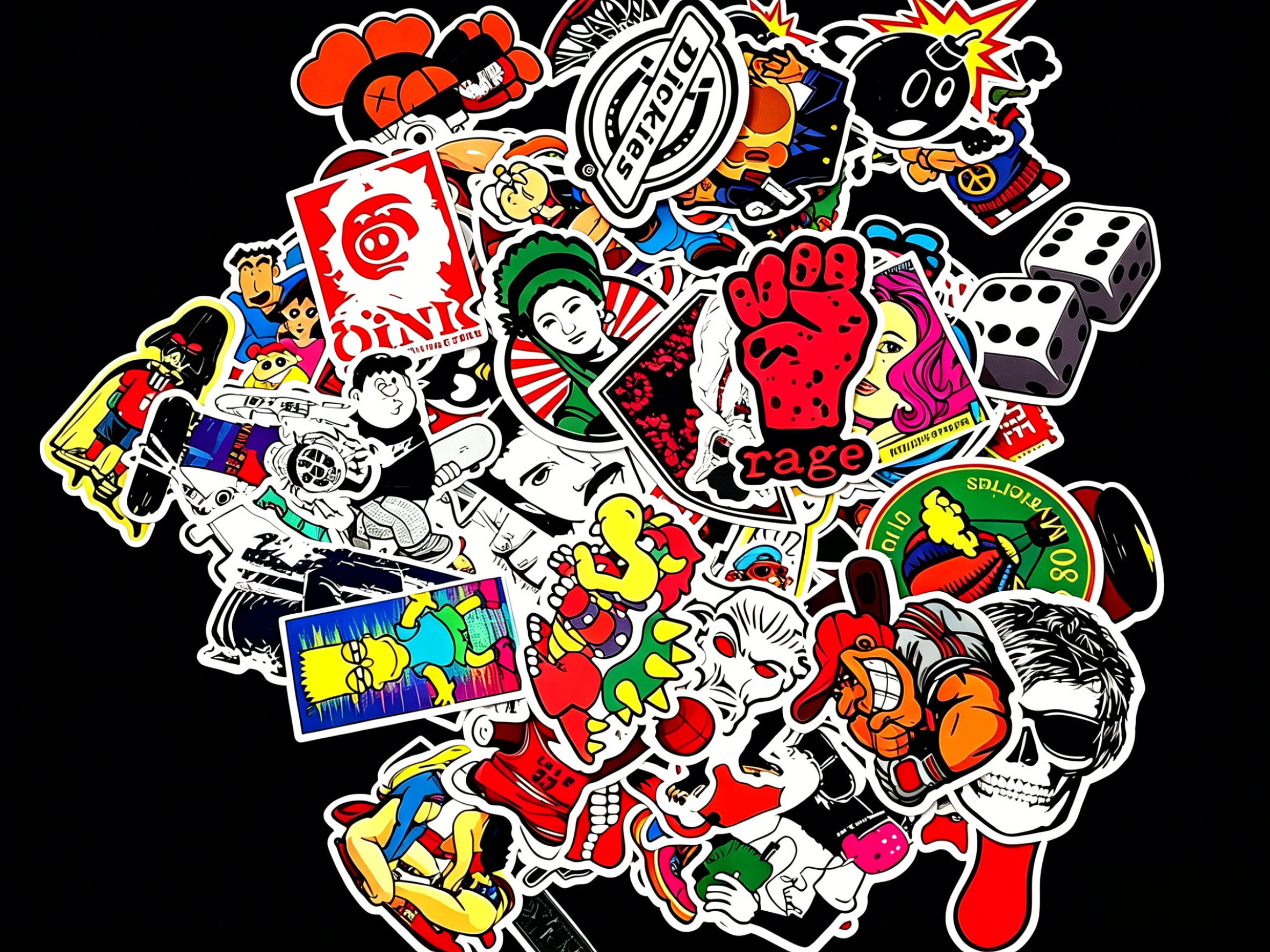 What is sticker bombing and how to sticker bomb properly?