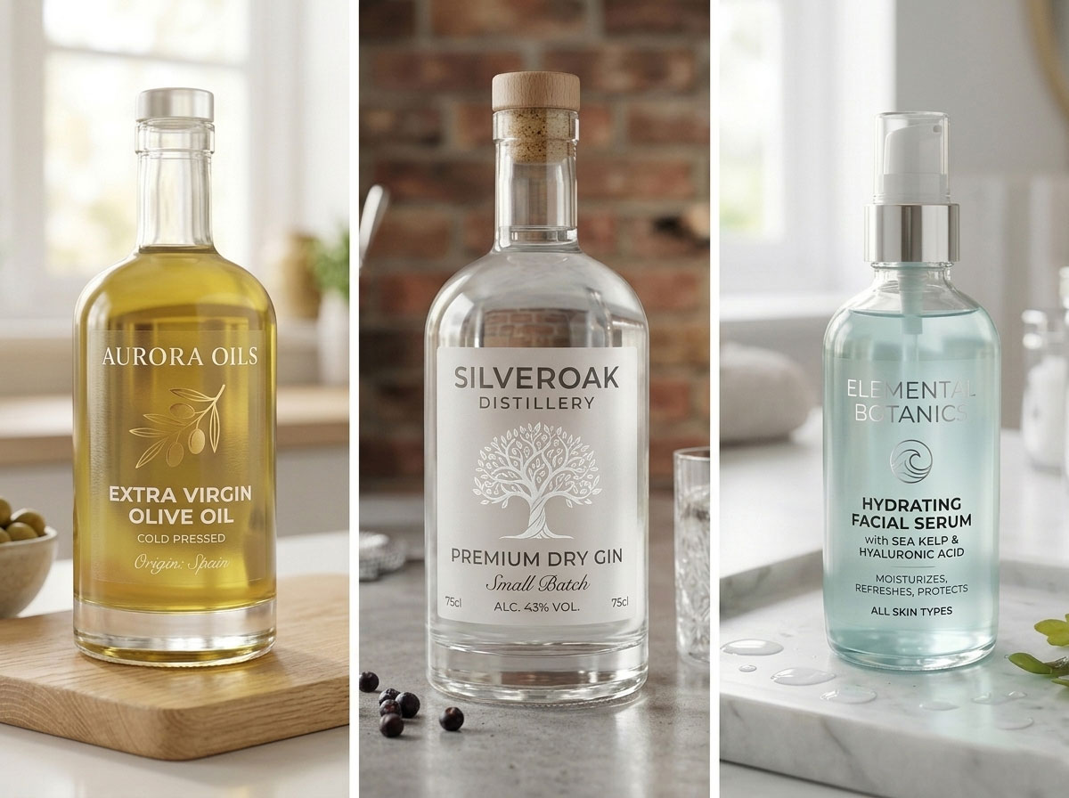 Can Clear Labels Be Used on Glass Bottles?