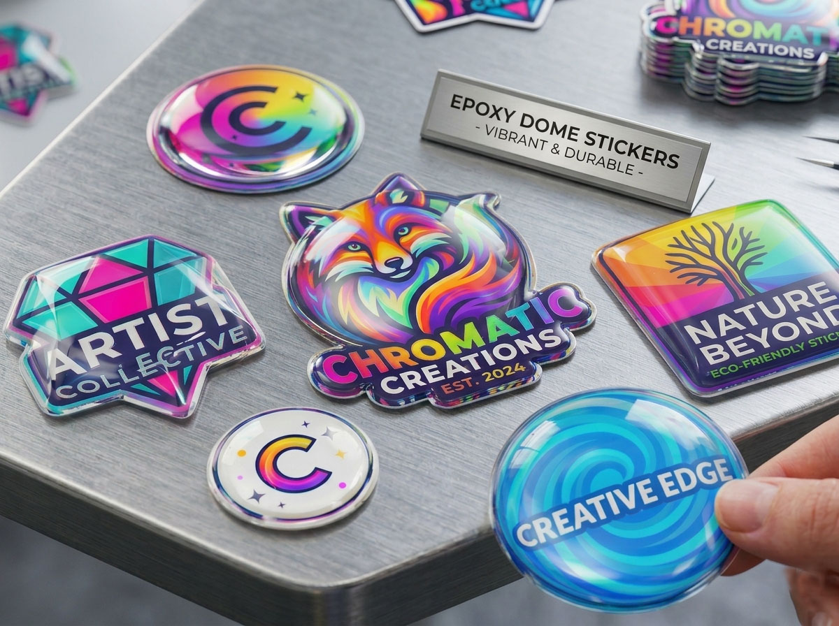 What Are Epoxy Dome Stickers? A Complete Guide to 3D Resin Labels