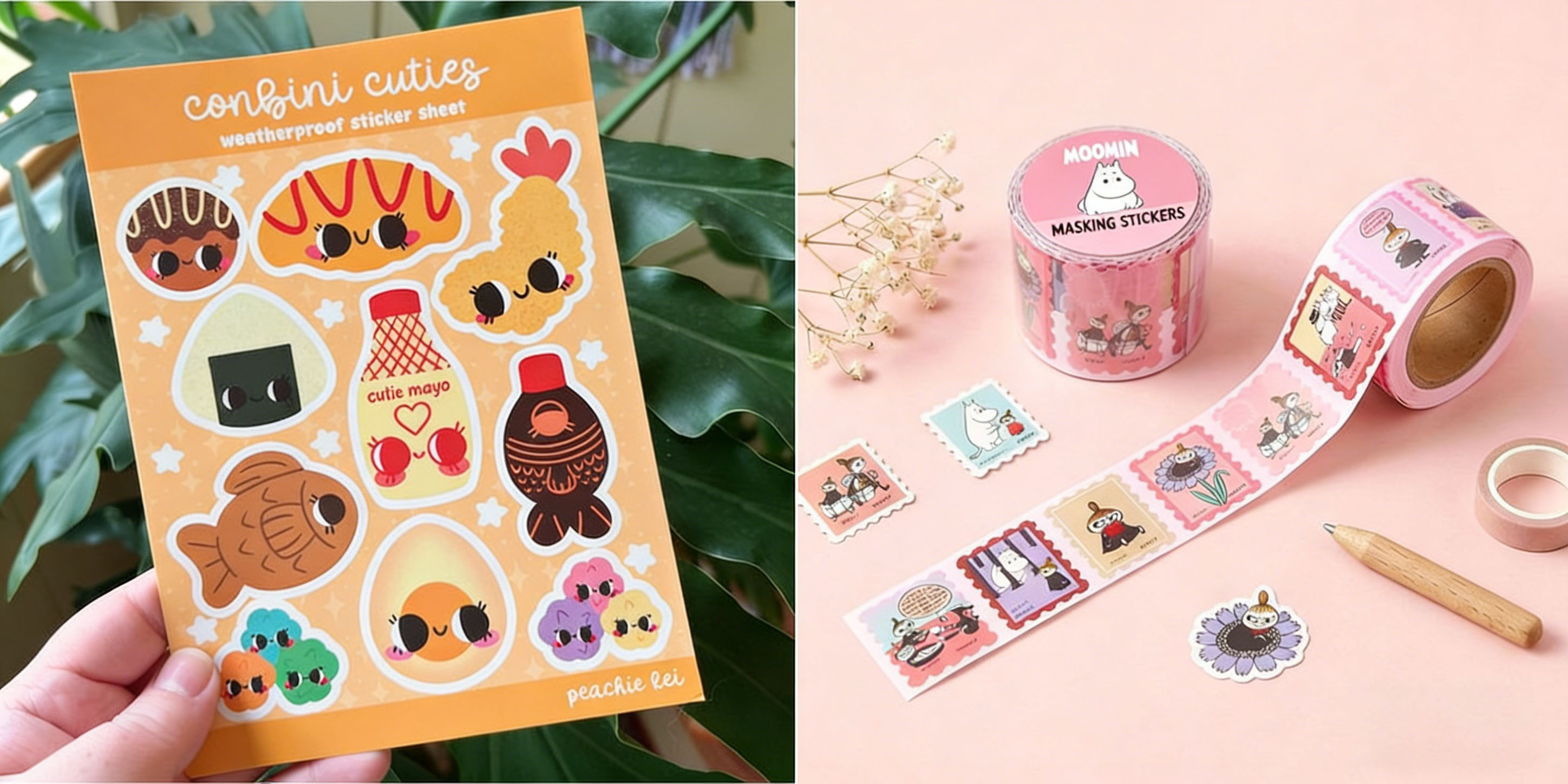 sticker sheet VS sticker rolls