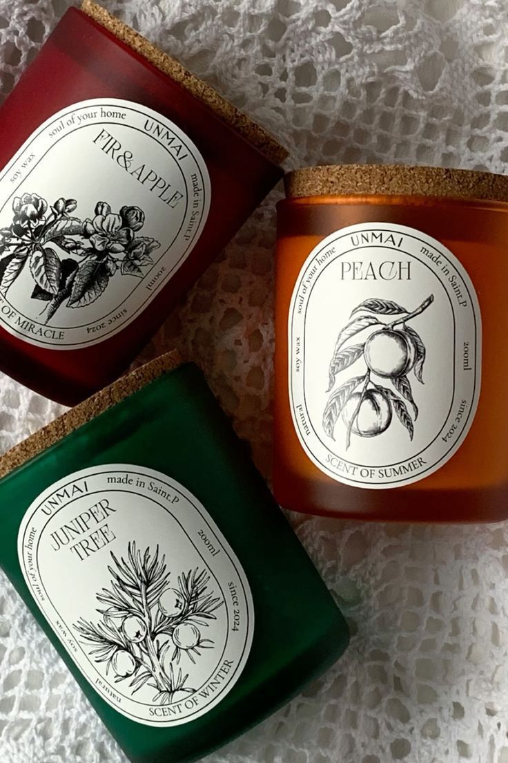 custom candle labels
