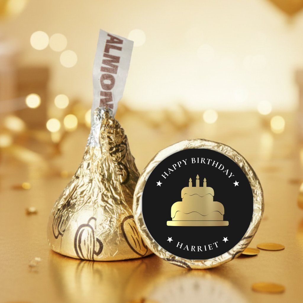 Gold Foil with Black Sticker4