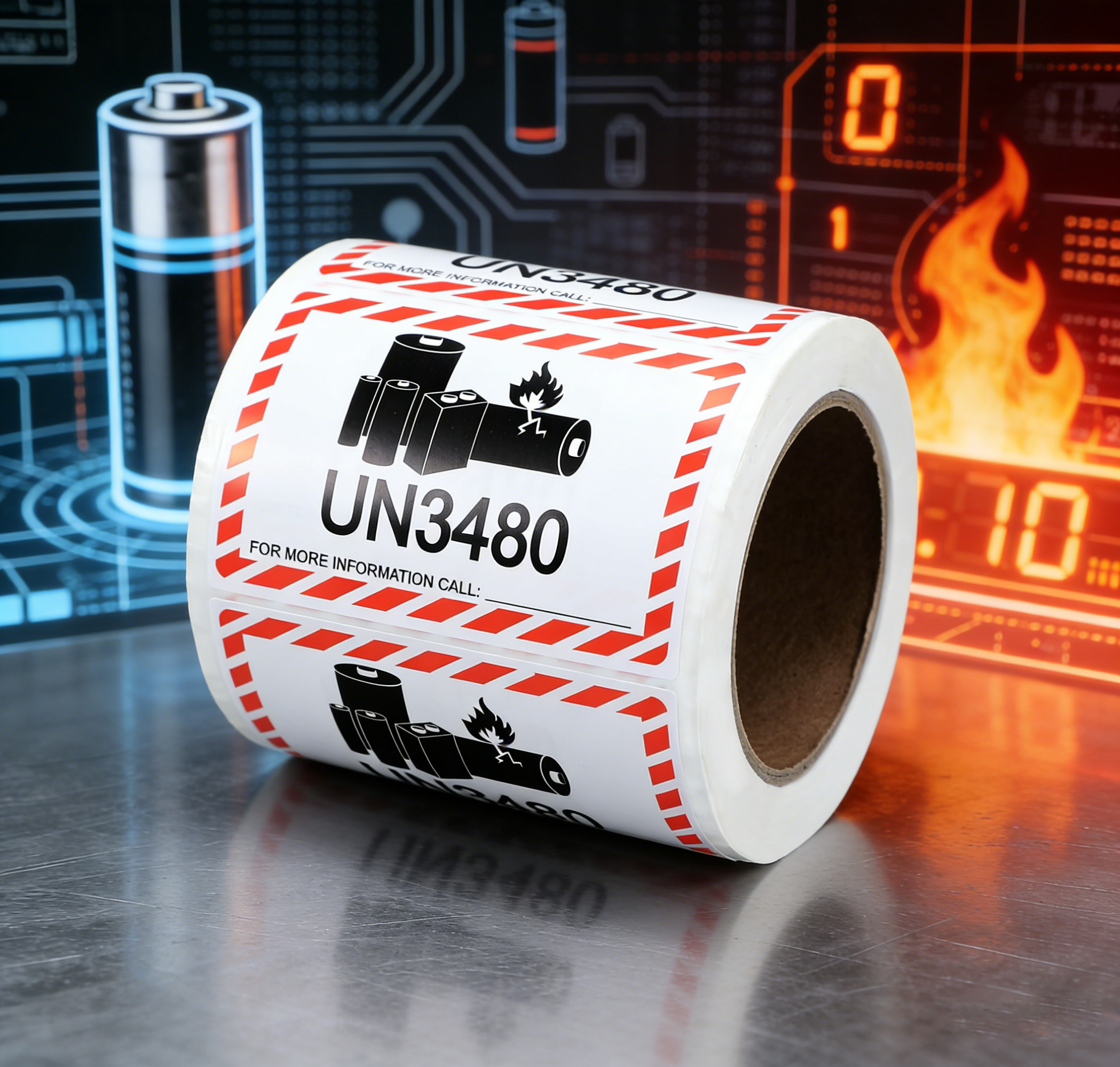 Battery Labels Battery Labels