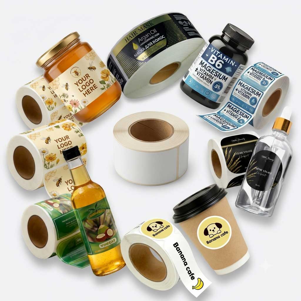 Applications-of--Glossy-Paper-Labels