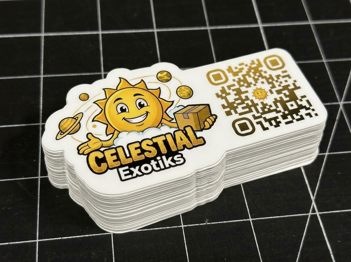 QR-Code-Stickers QR-Code-Stickers